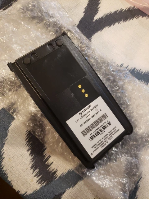 OEM Harris BT-023406-005 REV E Lithium Ion Rechargeable Battery 7.4V