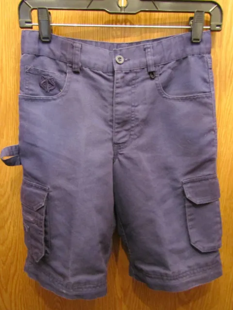Youth Boy Scouts Of America Carpenter Cargo Blue Shorts Size Youth 8