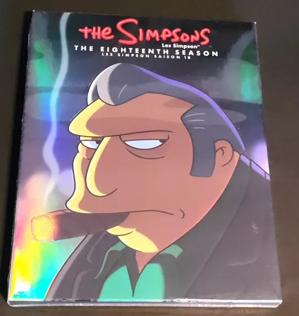 *NEW* THE SIMPSONS The Complete Eighteenth Season 4-Disc DVD Set 18th NTSC
