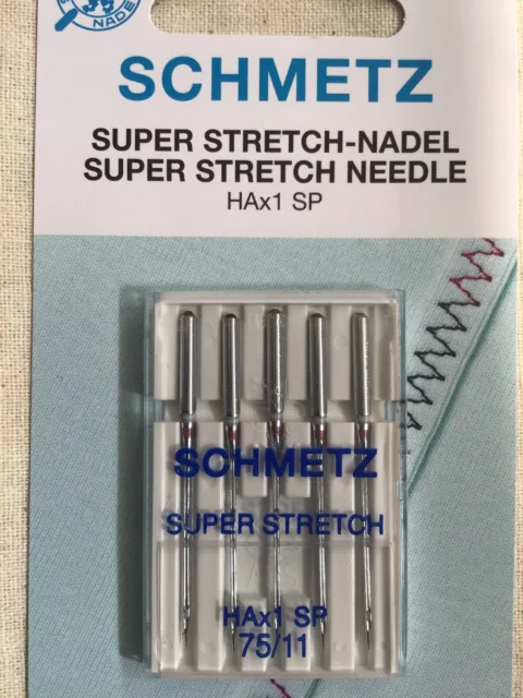 Schmetz Overlocker needles -5 pack 75/11 and 90/14- HAx1sp