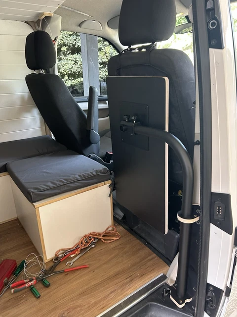 Camptools Klapptisch - Schwenkbarer Tisch Für Van Bodenschienen