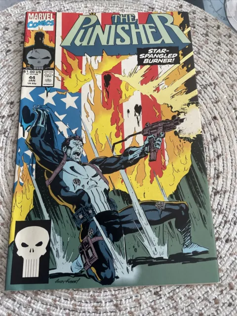 The Punisher #44 Marvel Comics (1991) VF+ 2nd Series 1st Print Comic Book