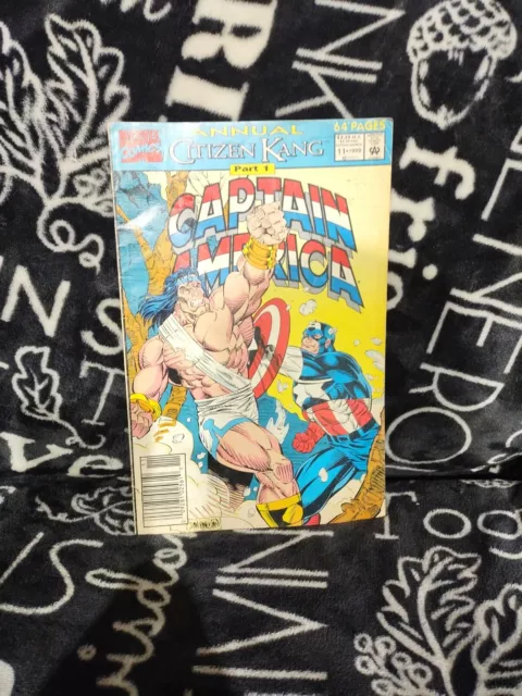 CAPTAIN AMERICA ANNUAL Vol.1 No.11 1992 (Marvel) 🍒