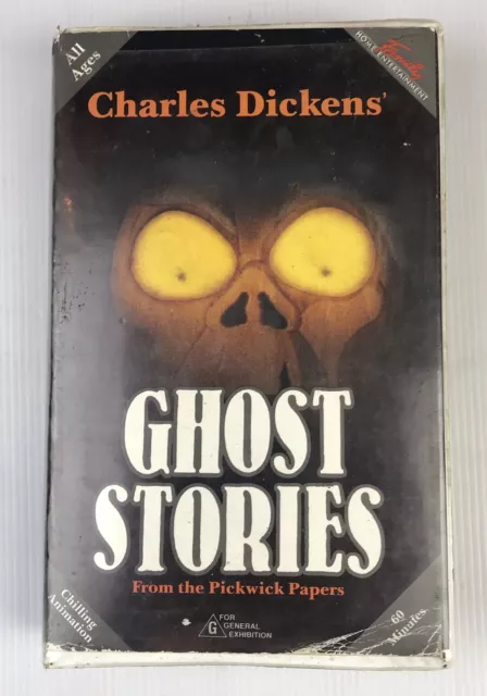 Ghost Stories by Charles Dickens clamshell VHS video movie