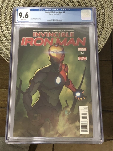 Invincible Iron Man #3 Cgc Riri Williams Wakanda Ironheart Avengers