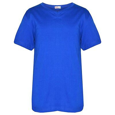 Bambini Ragazzi Reale Designer 100% Cotone T-Shirt Ringspun T-Shirt 2-13 Anni