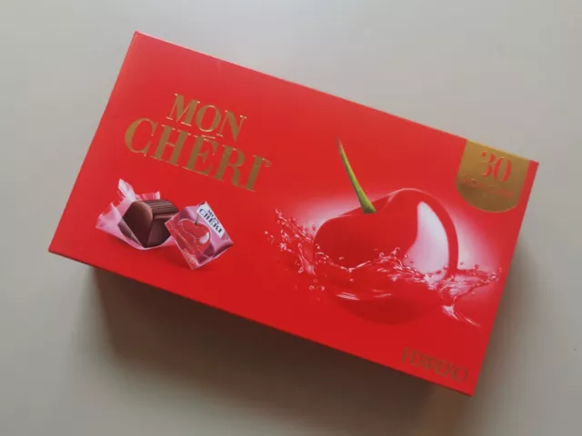 Ferrero MON CHERI Chocolates Cherry Liqueur CHRISTMAS Sweet Gift 15 pieces  158g