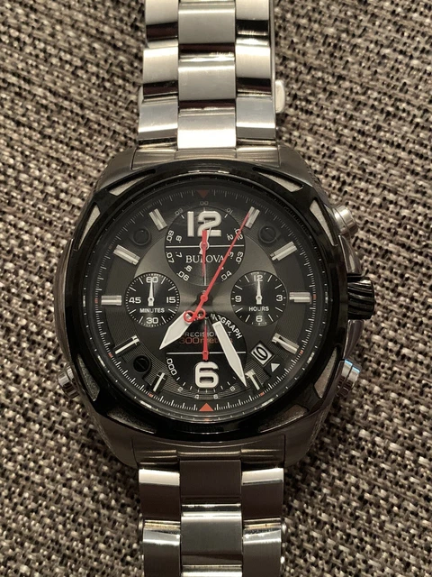 BULOVA PRECISIONIST CHRONOGRAPH 1 1000 300m MENS BRACELET WATCH