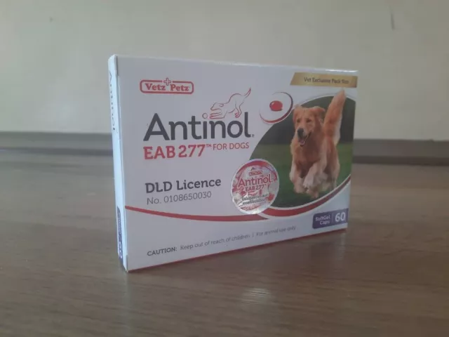 NEW Antinol EAB277 by Vetz Petz  Pain Relief and Anti-inflammatory 60 Tablet. 3
