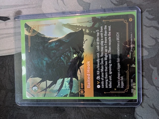 RIFTBOUND: LEAGUE OF Legends TCG OGN-242/298 Baited Hook £35.70 ...
