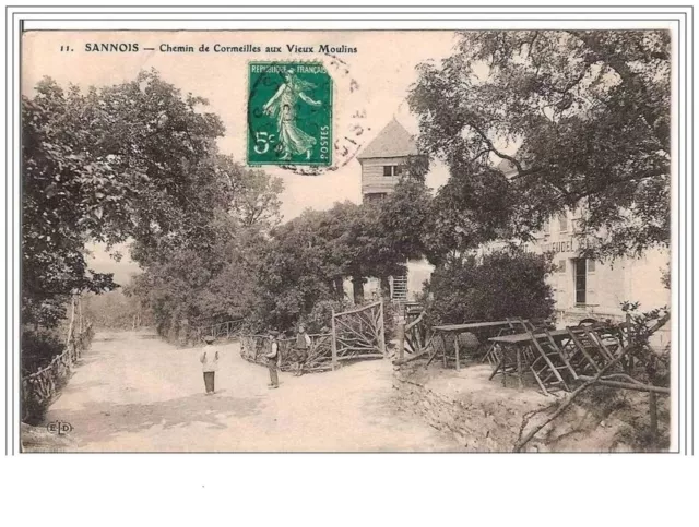 95.Sannois.chemin De Cormeilles Aux Vieux Moulins.