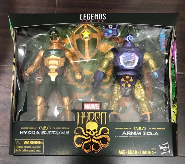 HSE5074 MARVEL LEGENDS Arnim Zola and Supreme Captain America in