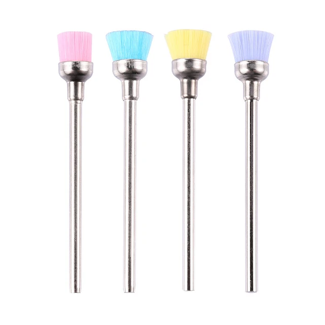 Taladro de uñas de nailon cepillo de limpieza manicura eléctrico limas broca taladro de uñas