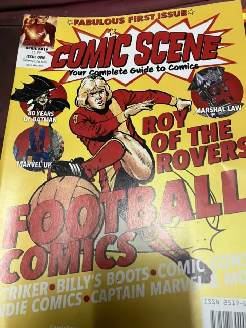 Magazine - Comic Scene Issue 1 - Roy Of The Rovers- Football Comics