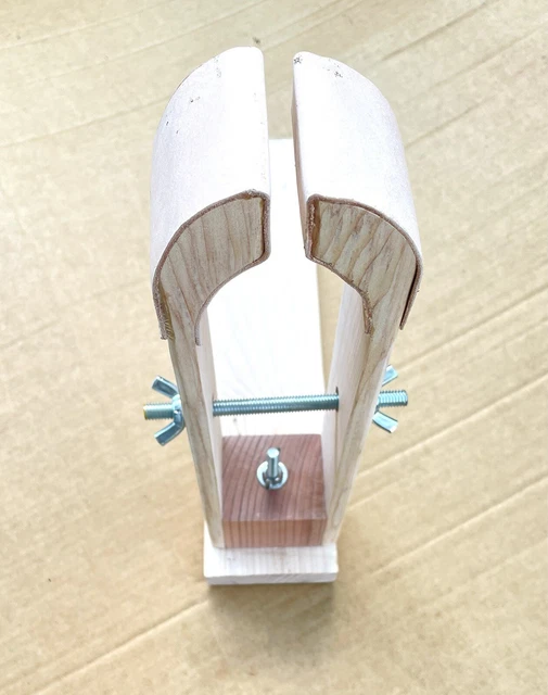 Poni de coser caballo de madera de cuero para coser