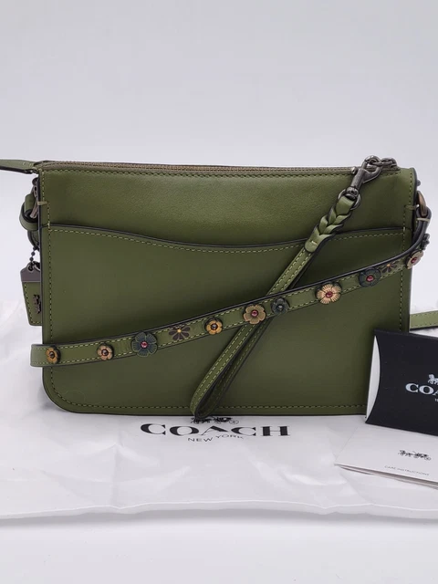 COACH 1941 SOHO Crossbody Clutch 21037 Tea Rose Glovetanned