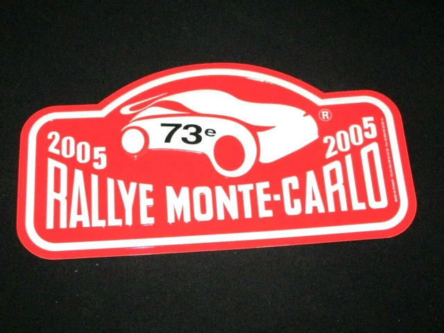 Plaque épinglé Concurrent - Rallye Monte Carlo Historique 2007 - N°146