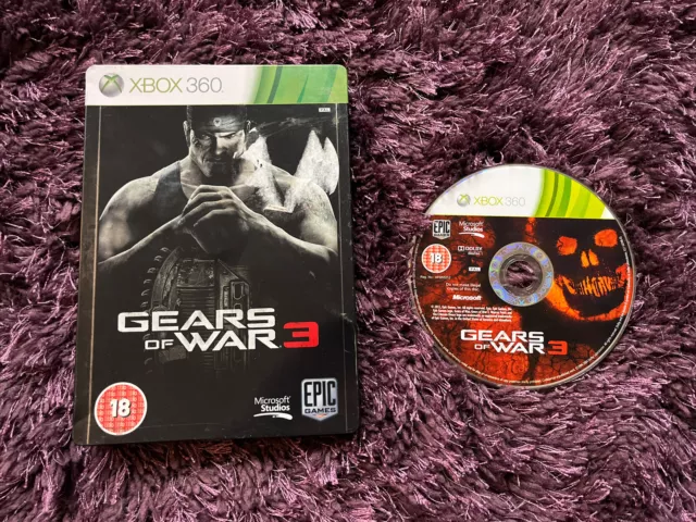 Gears Of War 3 Steelbook Xbox 360 PAL