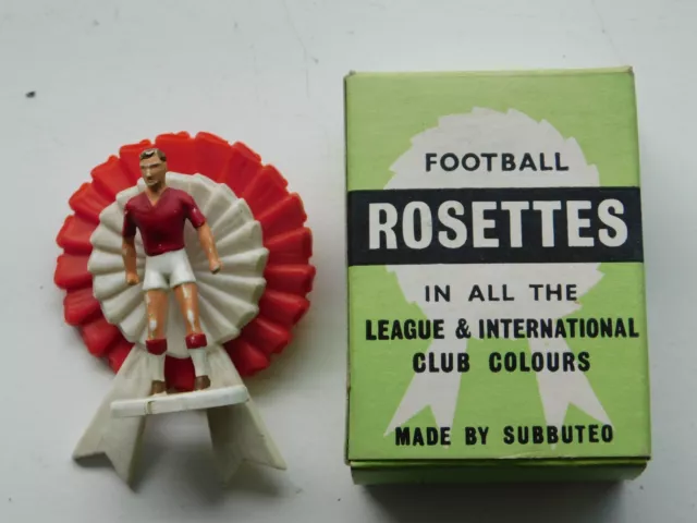 VINTAGE-1960s-SUBBUTEO  CLASSIC ORIGINAL  SUBBUTEO ROSETTE.  TEAM RUSSIA !!!