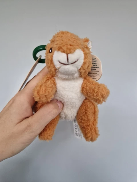 YOUR PLANET ECO squirrel soft toy plush Clip Charm £8.00 - PicClick UK
