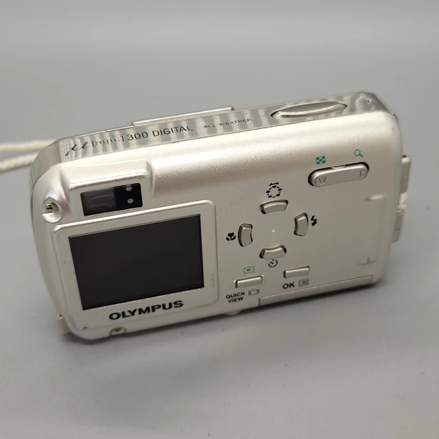 Olympus Mju 300 3,2 megapixel fotocamera digitale compatta argento testato 2