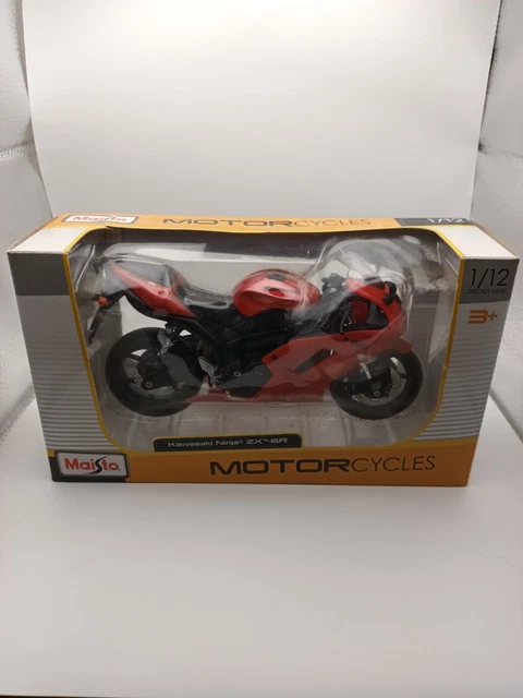 Modèle Réduit Honda CBR 1000 RR New Ray échelle 1/12 - Rouge, Blanc, Bleu - Neuf En Boîte