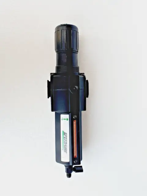 SPEEDAIRE 4ZK98 Filtro Aria Regolatore, 1.9cm Npt , 212 Cfm , 40 Micron 1 Nuovo