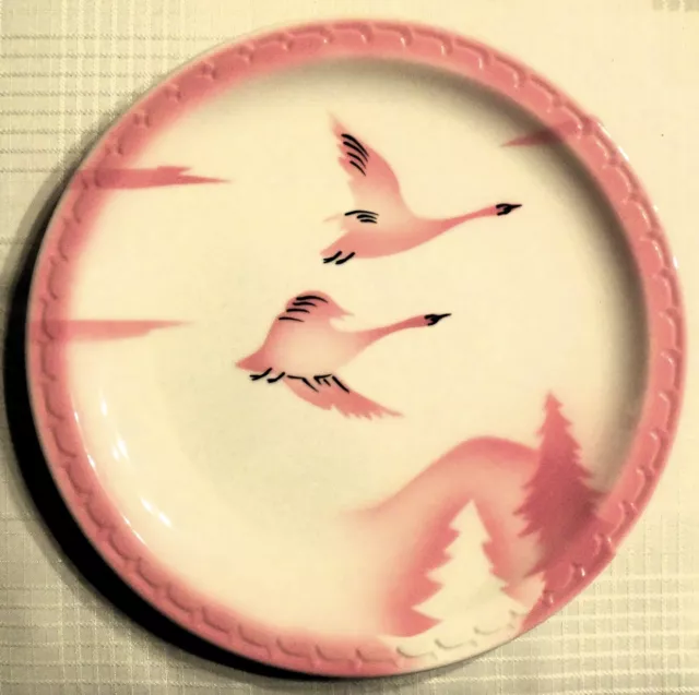 railroad dining car china, Milwaukee Road "Traveler" Pattern, Dinner Plate