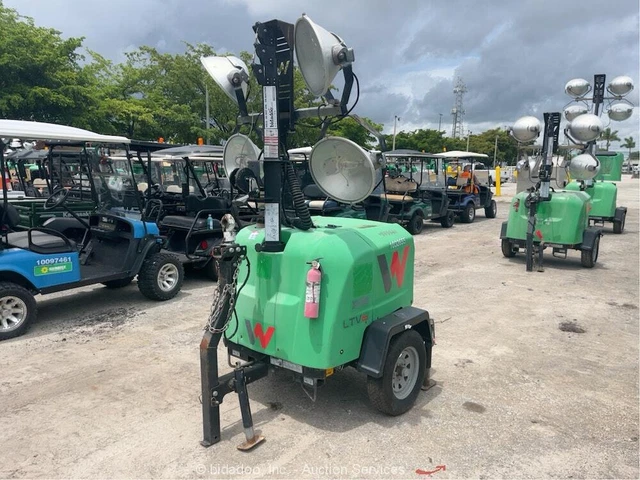 2017 Wacker LTV6L Towable Light Tower Generator bidadoo