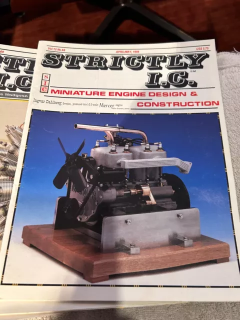 MACHINIST D LATHE MILL Strictly IC Hobby Modeler Magazines Vol 12 1999 00  6 Pcs 3