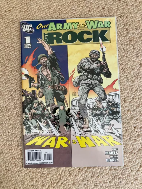 Our Army At War; Sgt Rock, One Shot, Mike Marts, DC 2010