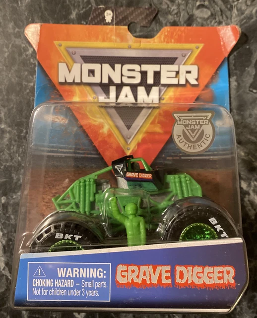 MONSTER JAM CHASE Truck Grave Digger Training Truck Spinmaster