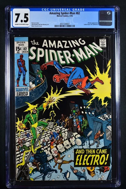 Amazing Spider-Man #82 CGC 7.5 VF- #4051538007