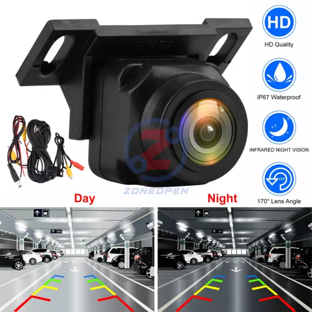 170° CMOS Car Rear View Backup Camera Reverse HD Night Vision CAM Waterproof Kit