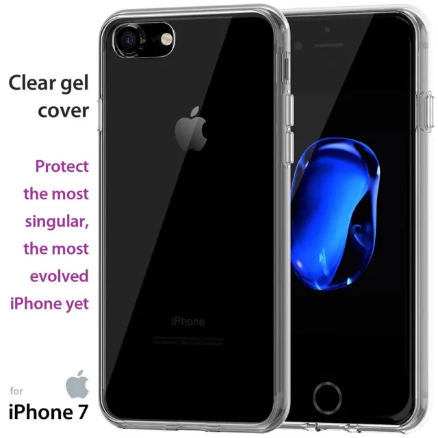 Ultra Slim Clear Shock Protection Gel Skin Phone Case✔Apple iPhone XR
