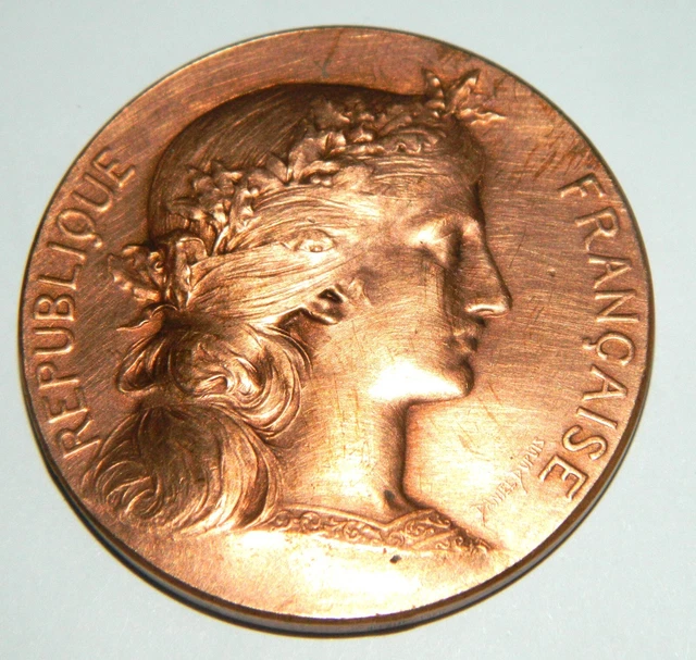 Ministre de la Guerre Médaille Prix Offert par Le Ministre de la Guerre. Bronze