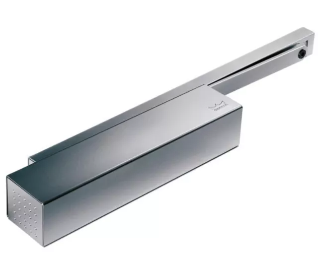 Dorma ts92b Fire Door Closer  silver with slide rail and angle bracket