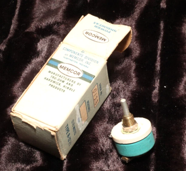 Memcor R-12½ Power Rheostat 12.5W Wirewound