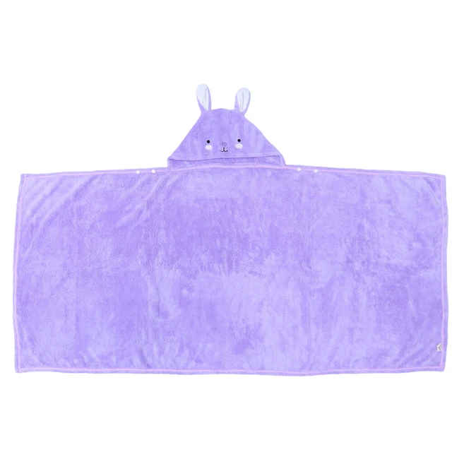 1 pz accappatoio cartone animato con cappuccio bambini asciugamano da bagno comodo bambino mantello da bagno