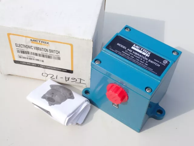 METRIX 440SR 2000 0005 Electronic Vibration Switch NEW