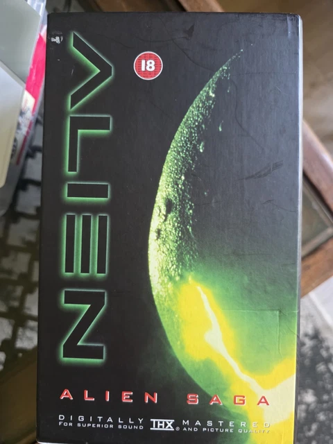ALIEN SAGA VHS Box Set THX Complete Alien Aliens Alien 3 4 £12.00 ...