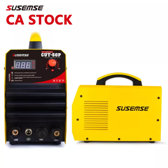 50A Pilot Arc Plasma Cutter CUT50p Inverter DIGITAL Air Cutting Machine 110/220V