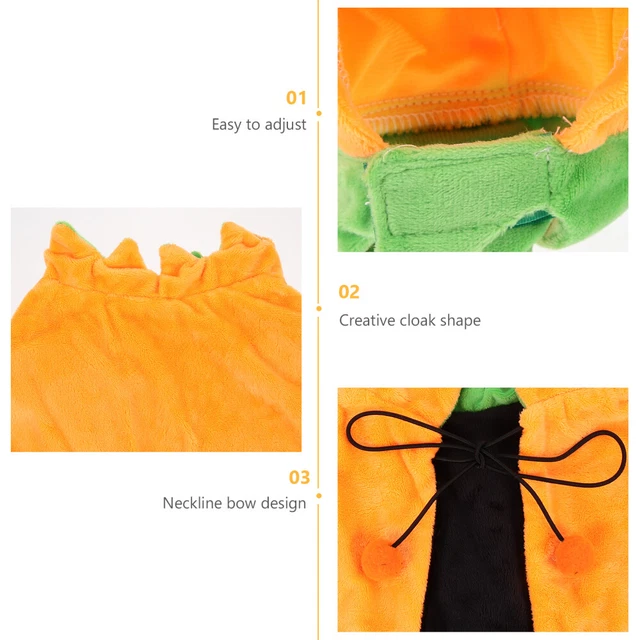 3 Sätze Halloween Haustier Dekorative Haich Hat Set Hundekostüm Requisiten für 2