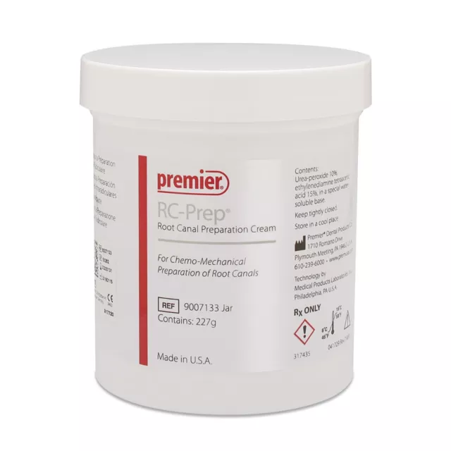 Premier RC-Prep Chemo-Mechanical Preparation of Root Canals, 18 Gm Jar, #9007131 2