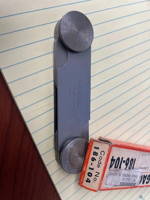 MITUTOYO 9/32-33/64 RADIUS Gage 16 Leaves 186-104 $23.63 - PicClick