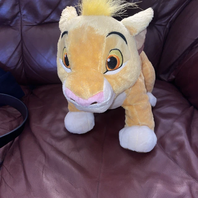 DISNEY STORE PLUSH The Lion King Young Simba Cub Stuffed Animal 14.00