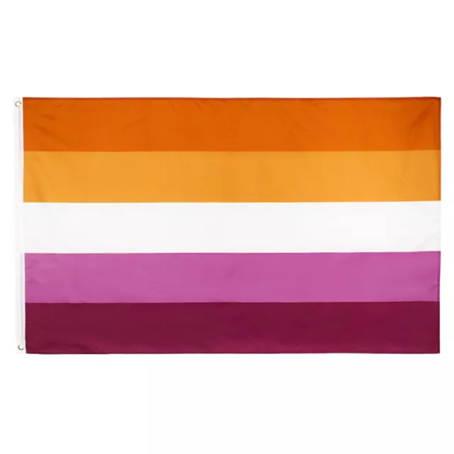 1PC 90x150cm sunset Lesbian Pride Flag Flag banne`ee
