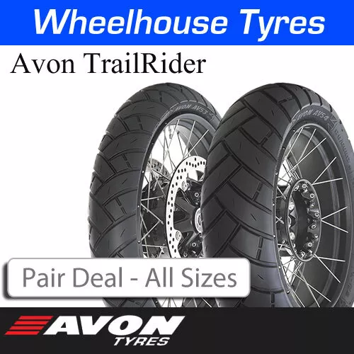 Avon TrailRider Motorcycle Tyre Pair Deal