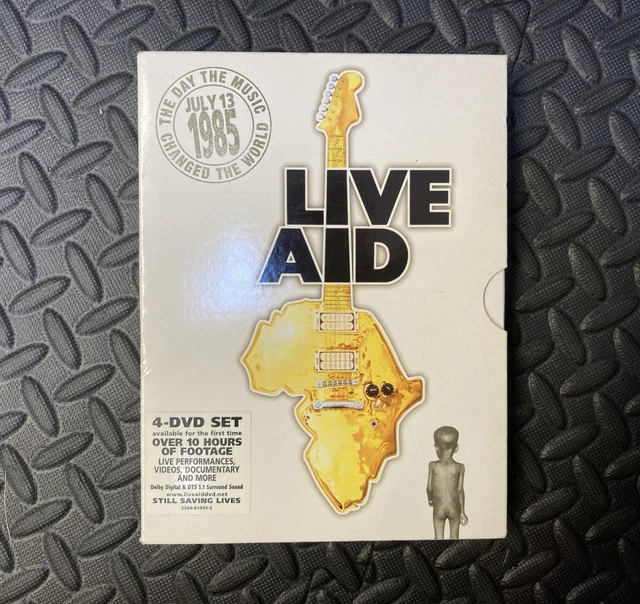 LIVE AID 4-DVD Box Set July 13th 1985 Sealed $75.49
