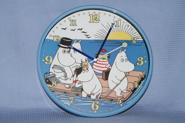 Moomin Orologio Da Parete Ufficiale 25 Cm: Con Snufkin, Little My E I Mumin - 2